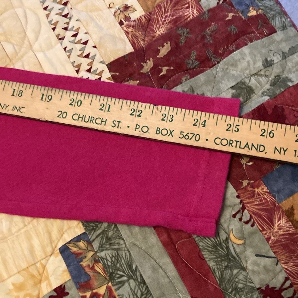 Ralph Lauren Sport long sleeve casual crew shirt large dark pink blue label - Picture 8 of 10